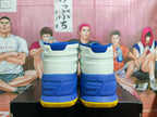 Under Armour White Blue Yellow Basketball Sneakers