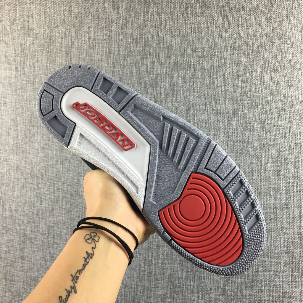 Jordan Air Jordan 3 Retro Black Cement Sneakers