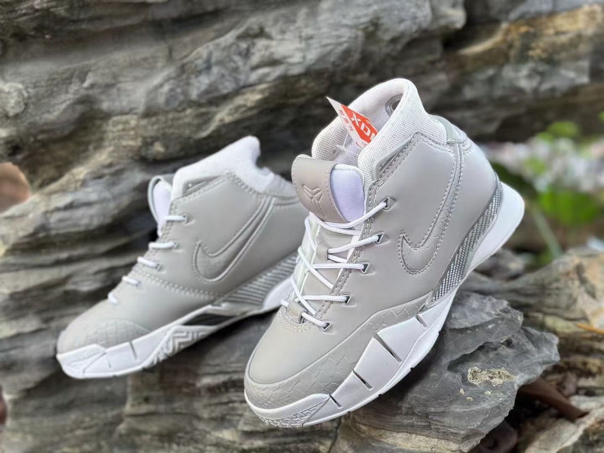Nike Kobe 1 FTB Basketball Shoes in Grey