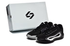Jordan 921 Black and White Basketball Sneakers