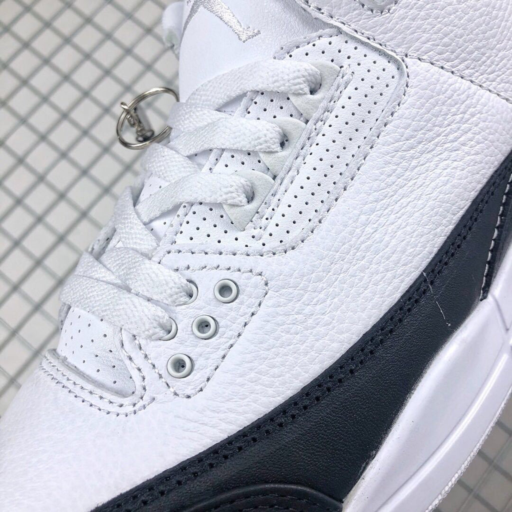 Fragment x Air Jordan 3 Sneakers White Black