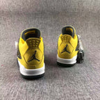 Jordan Air Jordan 4 Lightning Yellow Black Sneakers