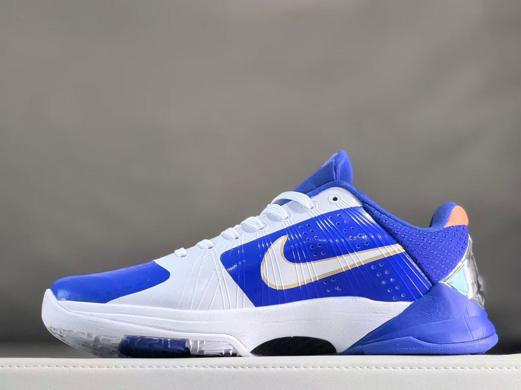 Nike Kobe 5 Basketball Shoes Blue and White Sonic