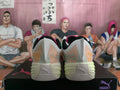 PUMA Grey and Neon Basketball Shoes