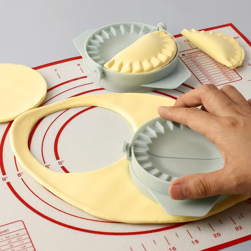 Dumpling Maker Mold Set – Easy Non-Stick Dumpling Press for Homemade Dumplings, Pierogi & Ravioli