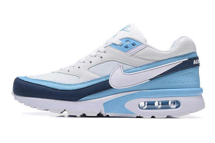 Nike Air Max Sneaker in White, Blue and Navy