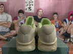 Nike Cushion 3.0 Basketball Sneakers Beige and Lime