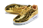 Nike Air Max 90 QS Gold Metallic Sneakers
