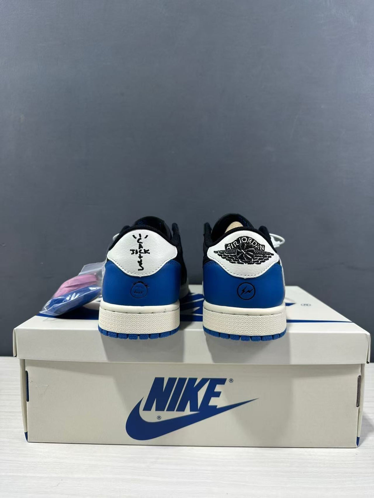 Jordan Air Jordan 1 Low OG SP Black Blue White Sneakers