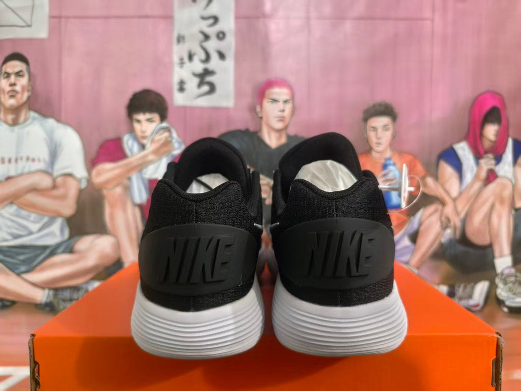 Nike Black and Silver Basketball Sneakers