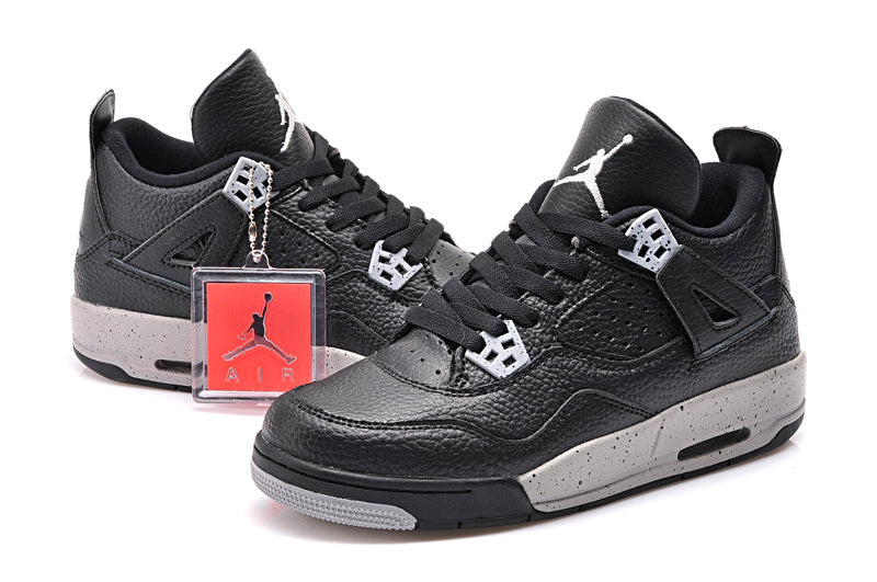 Jordan Air Jordan 4 Black Grey Sneakers 314254-003