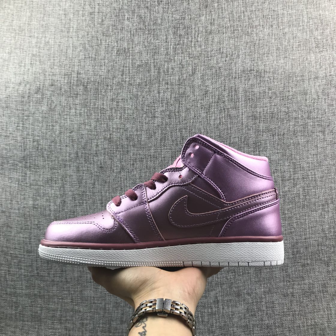Jordan Air Jordan 1 Mid Pink Rose AV5174-640 Sneakers