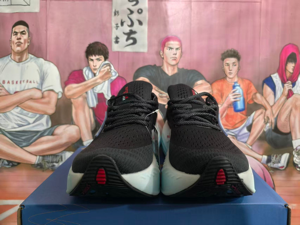 Brooks Black and White Running Shoes