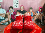 Nike ZoomX Red Pattern Sneakers