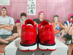 Nike Basketball Sneakers Red Multicolor
