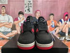 Jordan 4 Sneakers Black Blue Red Color-Block