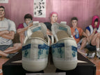Converse All Star Wave Sneakers White and Blue