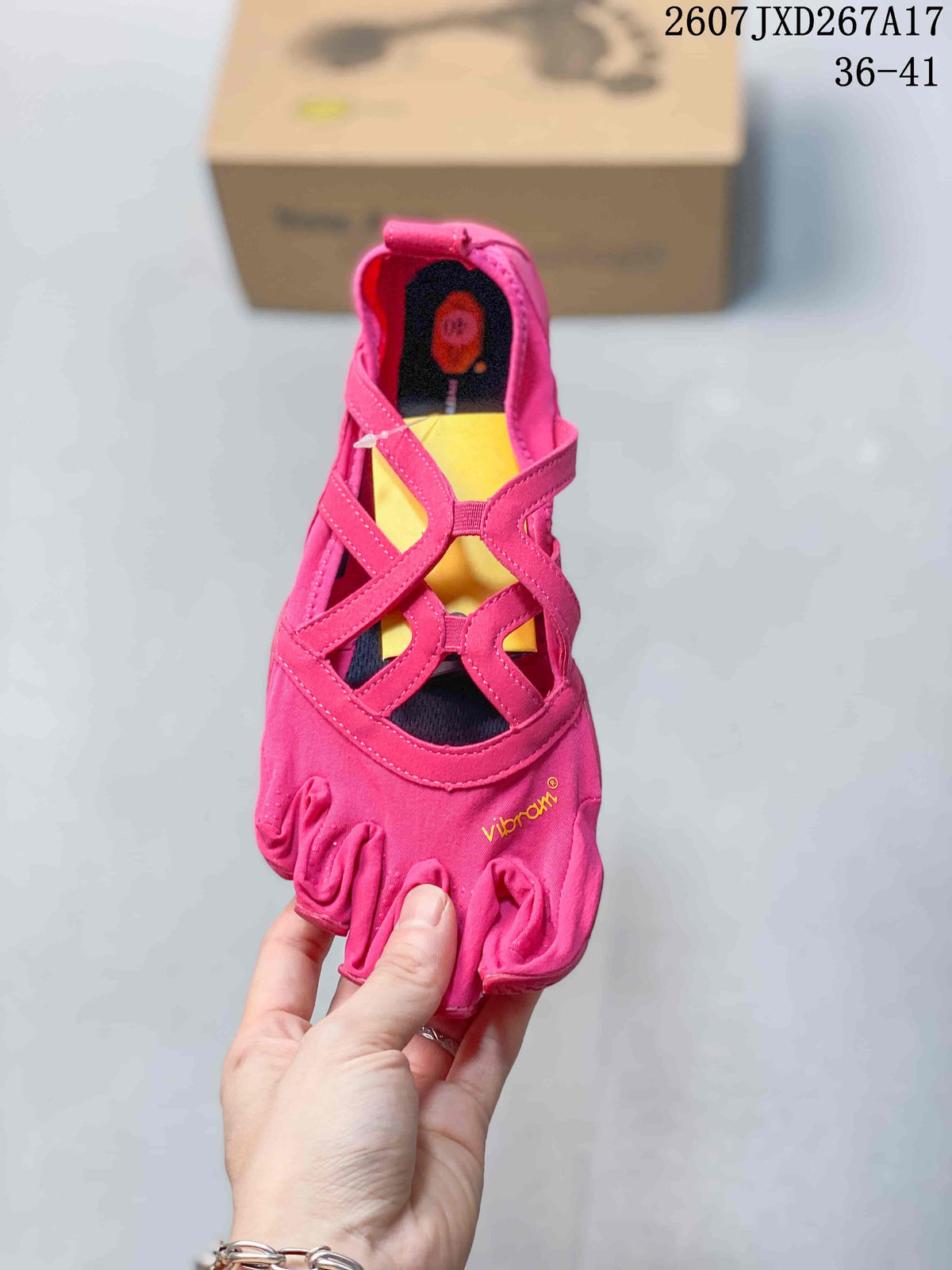 Vibram Women's Five-Finger Training Shoes Pink 2607JXD267A17
