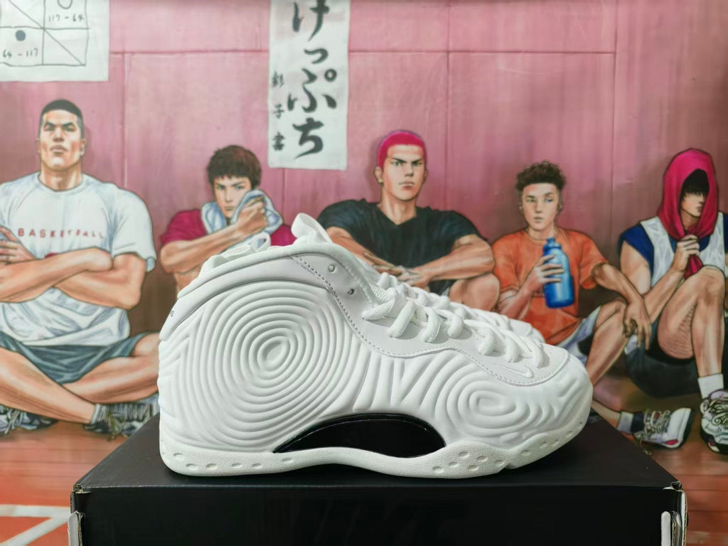 Comme des Garçons Homme Plus White High-Top Sneakers