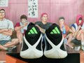 adidas Basketball Shoes Black Blue and Volt