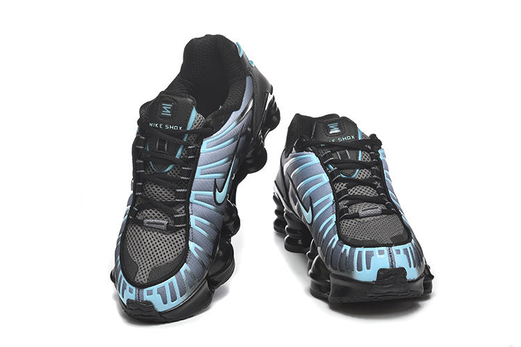Nike Shox TL Black and Blue Sneakers