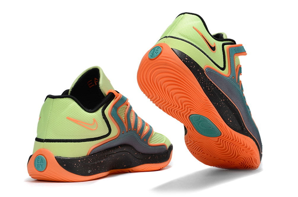 Nike KD 18 Basketball Shoes – Lime and Orange