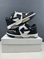 Off-White Out Of Office Low-Top Sneakers Black White OMAI89C99