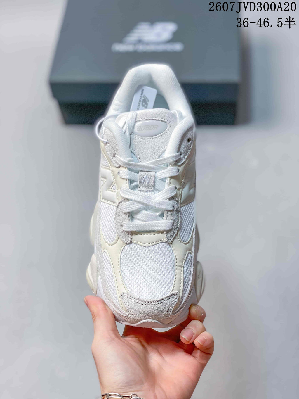 New Balance 9060 White Sneakers 2607JVD300A20