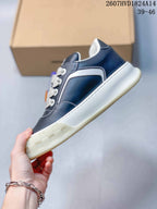 Louis Vuitton Low-Top Sneakers Navy White Style 2607HVD1824A14