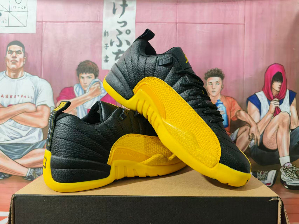 Jordan Jumpman Team 1 Black and Yellow Sneakers