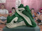Nike Cushion 3.0 Green and Cream Basketball Sneakers