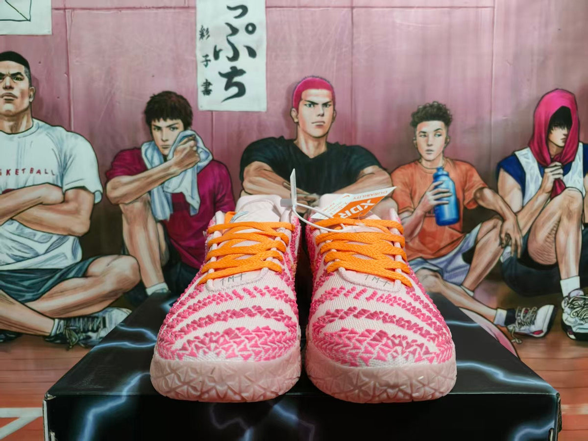 Nike Valentine's Pink and Orange Sneakers