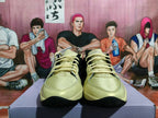 Nike 12AM Basketball Shoes in Pale Yellow and Silver