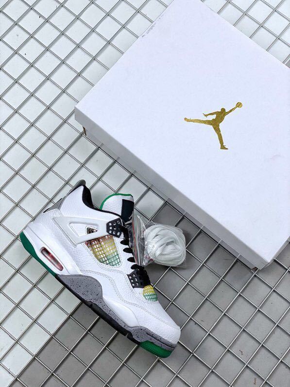 Jordan Air Jordan 4 Do the Right Thing White Green Sneakers