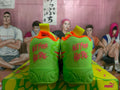 PUMA Basketball Shoes in Neon Yellow and Orange