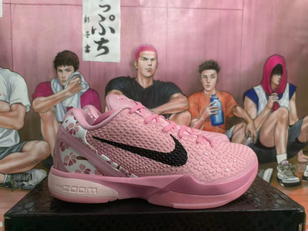 Nike Zoom Basketball Shoes in Sakura Pink