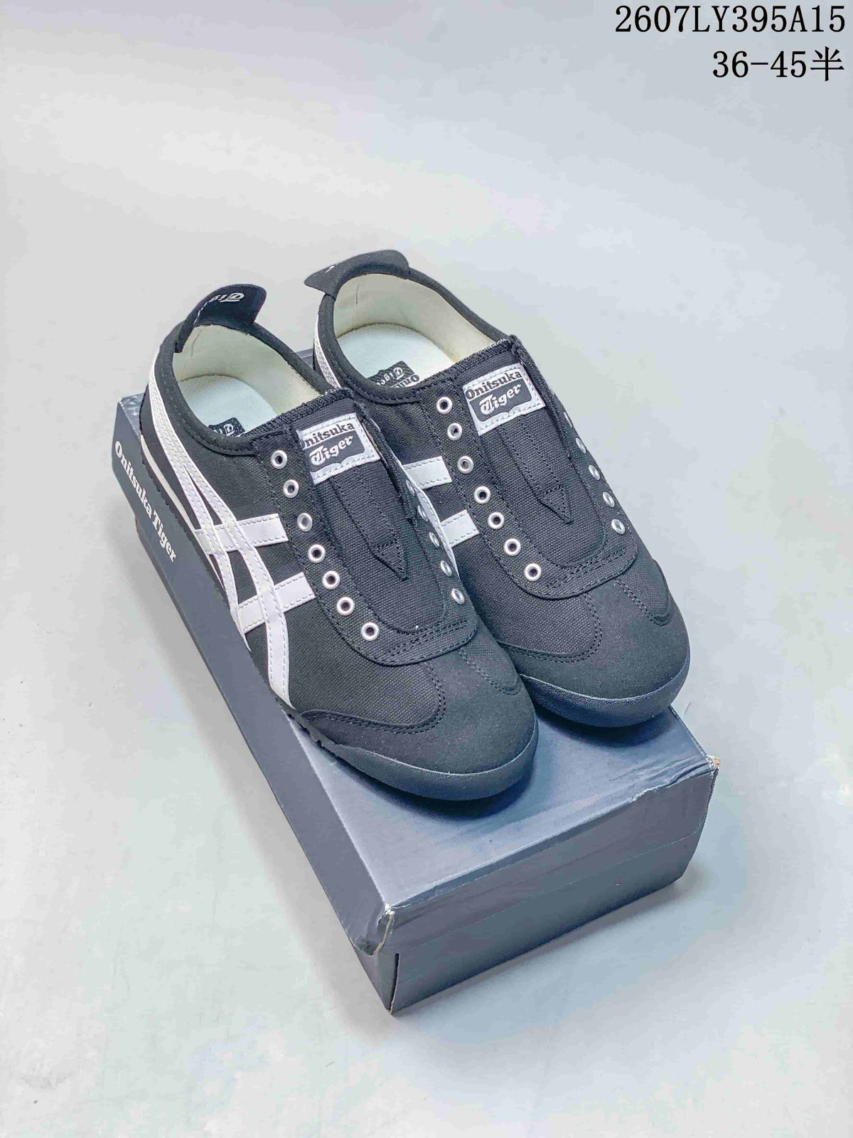 Onitsuka Tiger Mexico 66 Deluxe Black White Sneakers 2607LY395A15