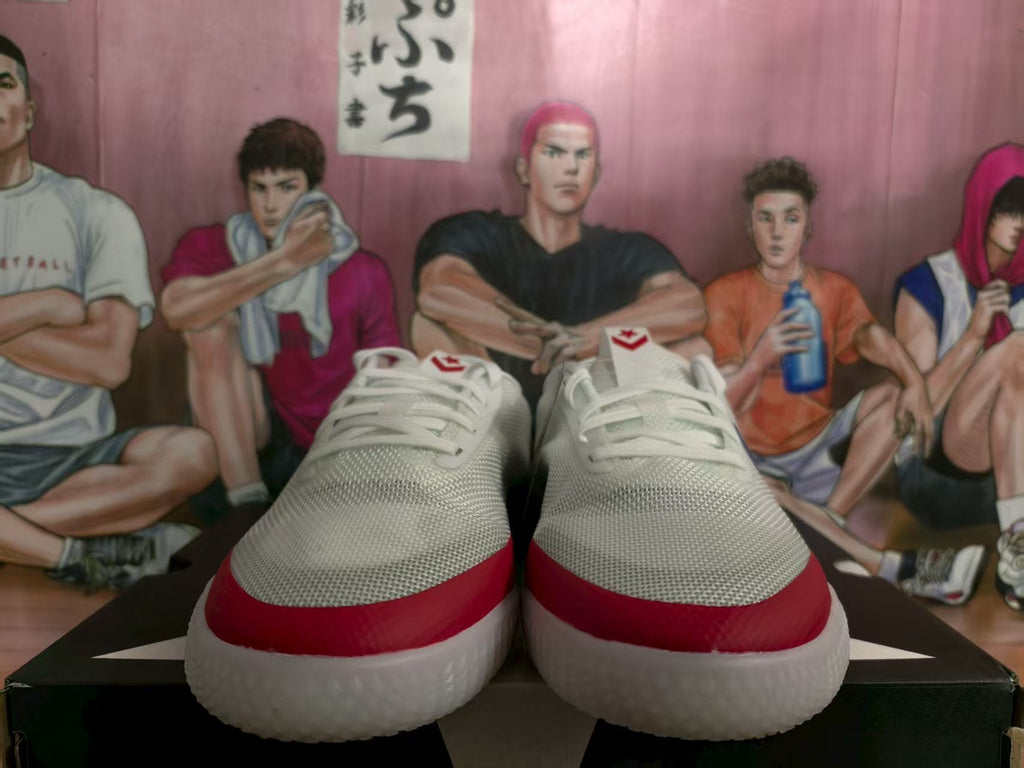 Converse White Blue Red Low-Top Sneakers