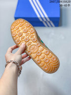 adidas Gazelle Sneakers Coral Green Gum Sole