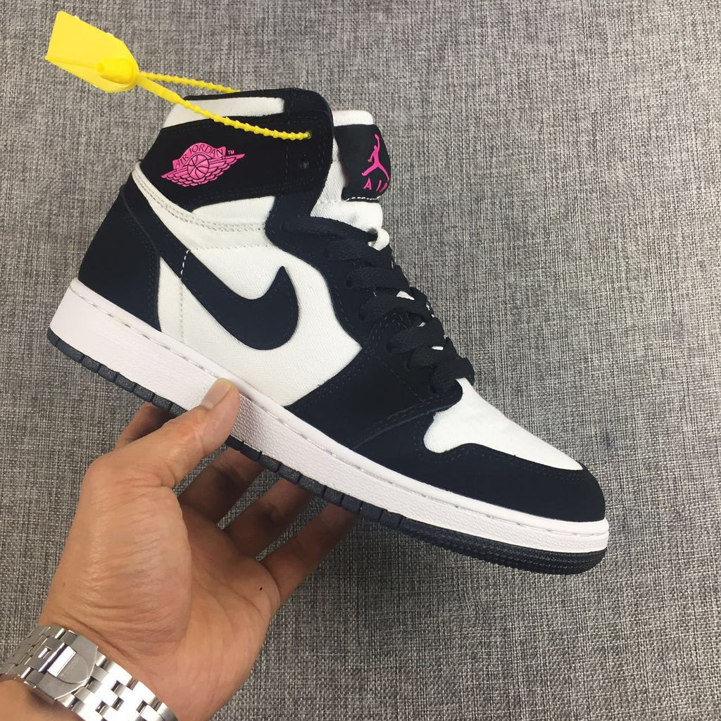 Jordan Air Jordan 1 High Panda Sneakers Black White