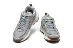 Louis Vuitton Grey Trail Sneakers with Gum Outsole