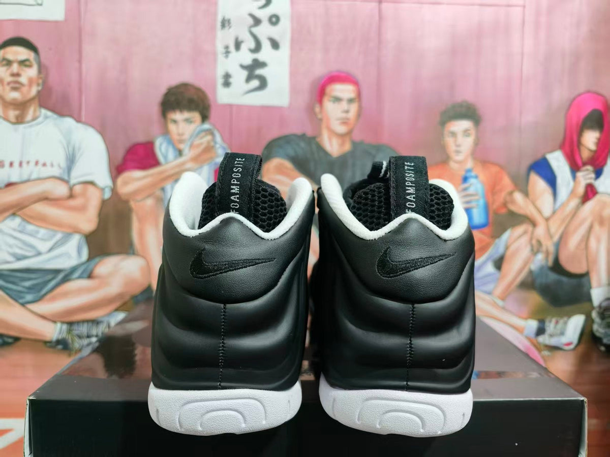 Nike Air Foamposite-Style Sneakers Black White