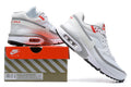 Nike Air Max Sneakers White Grey Red