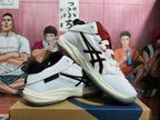 ASICS Basketball Shoes White Black Red