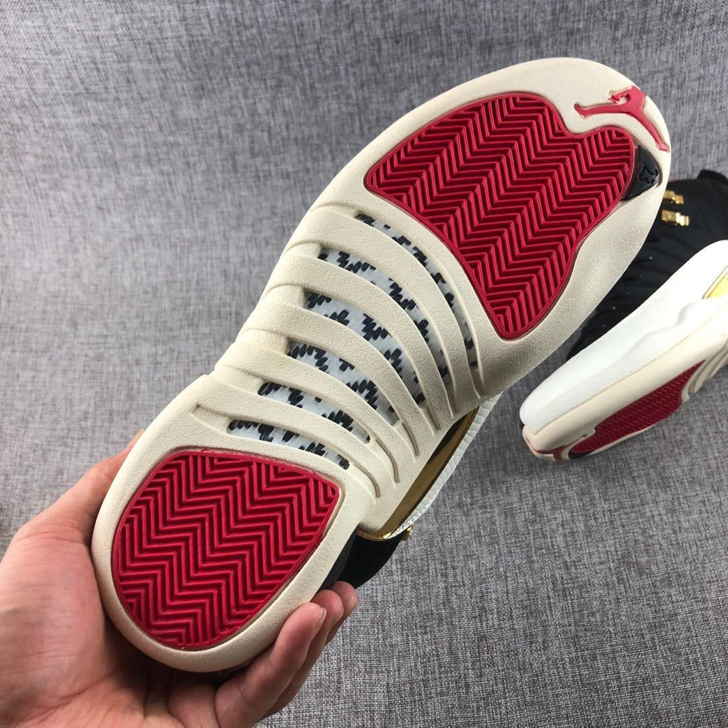 Jordan Air Jordan 12 CNY Black Multicolor High-Top Sneakers