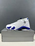 Jordan Air Jordan 14 Hyper Royal White Blue Sneakers