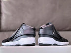 Jordan 19 Black and White High-Top Sneakers