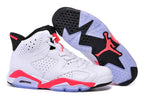 Jordan Air Jordan 6 High-Top Sneakers White Red 384664-123