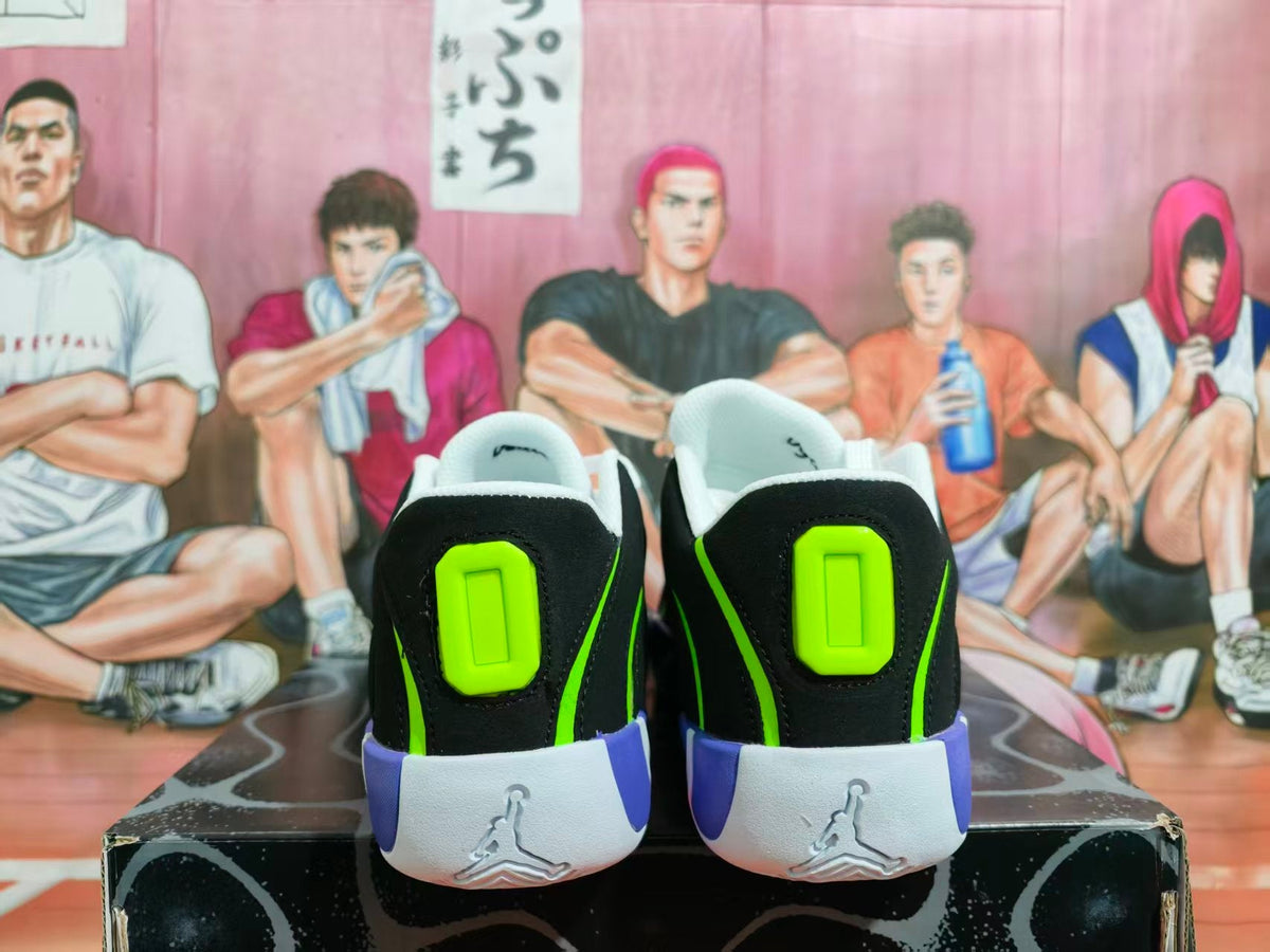 Jordan Luka 2 Basketball Shoes Black White Purple