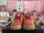 Reebok Question Low Sneakers Red and Gold
